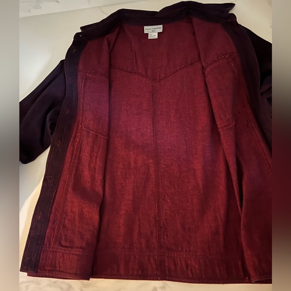 Vintage Y3K maternity collection, purple washed denim jacket - Picture 14 of 15